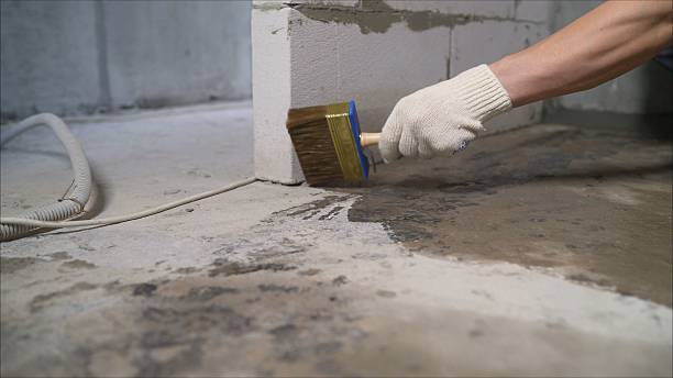 SJ Waterproofing Pros Basement Waterproofing coverage map for Hobart, WI and surrounding area